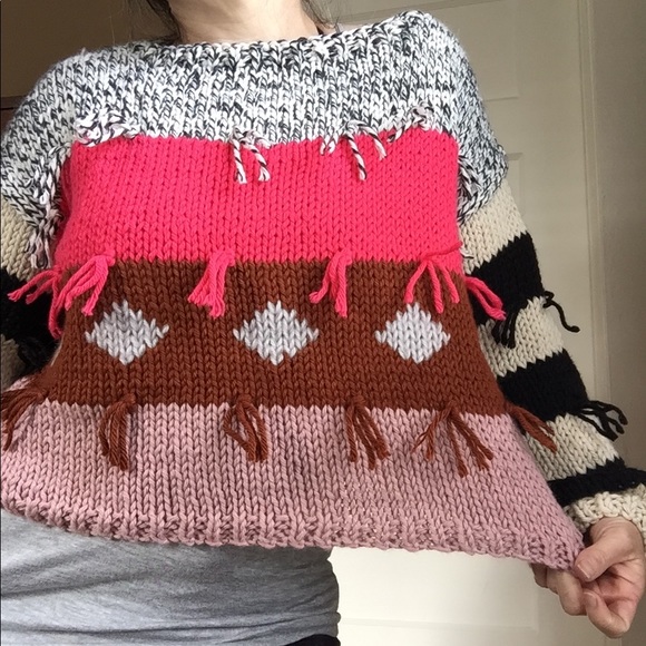 Pina Fringed Sweater by Vero Alfie - Picture 4 of 7